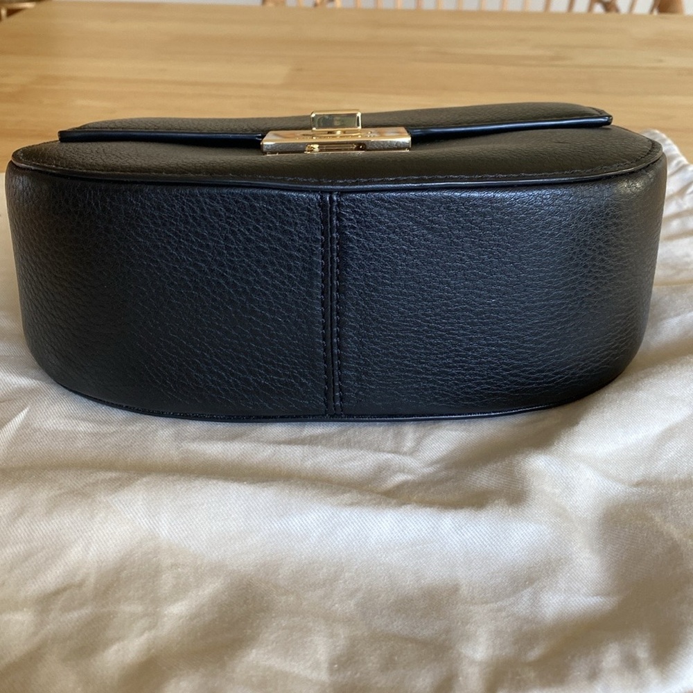 Kate Spade ♠️ Greenwood place Rita black handbag with strap and gold chain - Picture 16 of 17